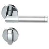 Sada dverového kovania Diamond Doors Creative Avantgardo / 40 - 45 mm / Nerezová oceľ