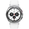 Samsung Galaxy Watch4 Classic smartwatch / 42 mm / SM-R880NZSAEUE / Wi-Fi / GPS / strieborná / biela