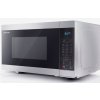 Sharp YC-MG81ES mikrovlnná rúra / 900 W / 28 l / priemer otočného taniera 31,5 cm / s grilom / 8 automatických programov / strieborná