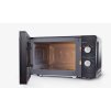 Sharp YC-MS01EB mikrovlnná rúra / 800 W / 20 l / 25,5 cm / čierna