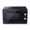 Sharp YC-MS01EB mikrovlnná rúra / 800 W / 20 l / 25,5 cm / čierna