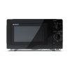 Sharp YC-MS181AE-B mikrovlnná rúra / 18 l / 700 W / O 24,5 cm / 5 nastavení výkonu / čierna