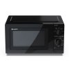 Sharp YC-MS181AE-B mikrovlnná rúra / 18 l / 700 W / O 24,5 cm / 5 nastavení výkonu / čierna