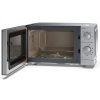 Sharp YC-MS181AE-S mikrovlnná rúra / 18 l / 700 W / O 24,5 cm / strieborná