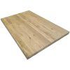 Schodiskový stupeň Rustic / 100 x 65 x 4 cm / dub / hnedá (Varianta ivi2)