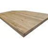 Schodiskový stupeň Rustic / 100 x 65 x 4 cm / dub / hnedá (Varianta ivi2)