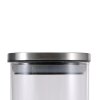 Sklenená nádoba s viečkom z nerezovej ocele Renberg / 700 ml / borosilikátové sklo / nerezová oceľ