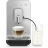 Smeg BCC13BLMEU automatický kávovar s mliečnym systémom / 1350 W / 1,4 l / matná čierna
