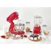 Smeg kuchynský robot v štýle 50. rokov SMF03RDEU / 800 W / 4,8 l / červená