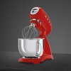 Smeg kuchynský robot v štýle 50. rokov SMF03RDEU / 800 W / 4,8 l / červená