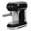 Smeg pákový kávovar v štýle 50. rokov ECF01BLEU / 1350 W / čierny