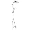 Sprchový systém Hansgrohe Crometta E Showerpipe 240 / výška 120,8 cm / 2 typy prúdu / 9 l/min. / lesklý chróm
