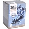 Svetelná reťaz LED / 384 LED diód / 3 m / 8 funkcií / vonkajšia a vnútorná / studená biela