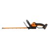 Worx PowerShare WG261E.9 / 2200 ot. / dĺžka rezu 45 cm / oranžová / BEZ BATÉRIE A NABÍJAČKY