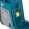Akumulátorové rádio Makita LXT 18V DMR115 / bez batérie / tyrkysové