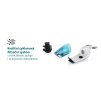 Akumulátorový tyčový a ručný vysávač a mop ETA Moneto II AQUA PLUS 6453 90000 / 3v1 / 21,6V Li-ion / 0,55 l / biela/modrá