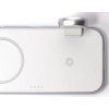 ZENS 4 v 1 Magnetická bezdrôtová nabíjačka ZNSZEDC17W / 45 W MagSafe / USB-C PD / USB-A / biela/strieborná