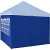Bočné steny pre altánok Kesser / 3 x 3 m / 100% PE / modrá (Varianta ivi2)