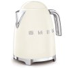 Čajník Smeg 50. rokov KLF03CREU / 2400 W / 1,7 l / lesklá krémová
