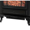 DMS Elektrický krb stojaci SKB-2000B krbové vykurovanie LED, 2000 W / čierna
