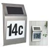 Domov Solar LED Sign / Wireless / Nerezová oceľ (Varianta ivi0)