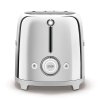 Hriankovač Smeg 50's style TSF02SSEU / 4x2 / 1500 W / nerezová oceľ / chróm