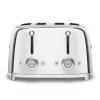 Hriankovač Smeg TSF03SSEU v štýle 50. rokov / 4x4 / 2000 W / nerezová oceľ / chróm