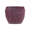 JAVES Keramický obal na kvetináč / fialový