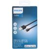 Kábel Philips DLC3104V/03 / USB-A/lightning / 1,2 m / čierny (Varianta ivi1)