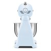 Kuchynský robot Smeg v štýle 50. rokov SMF03PBEU / 800 W / 4,8 l / pastelová modrá