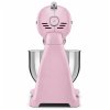 Kuchynský robot Smeg v štýle 50. rokov SMF03PKEU / 800 W / 4,8 l / pastelová ružová