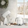 Kuchynský robot so sklenenou misou Smeg 50's style SMF13WHEU / 800 W / 4,8 l / biely