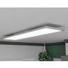 LED panel Lavida / IP44 / 5000 lm / 120 x 30 cm / 45 W / hliník / plast / biela (Varianta ivi1)