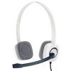 Náhlavná súprava Logitech Stereo H150 coconut 981-000350 / 20 Hz - 20 kHz / 22 ohmov / 2× 3,5 mm Jack / biela