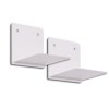 Neviditeľný policový systém Element Aladin / 2 ks / 12,5 x 12,3 cm / biely