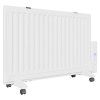 Olejový radiátor Voltomat HEATING / 800 W / pre 8 m² / biely (Varianta ivi1)