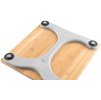 Osobná váha ETA Bamboo 9780 90000 / kapacita 180 kg / 3× AAA / presnosť na 100 g / hnedá