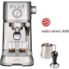 Pákový kávovar Solis Barista Perfetta Plus / 1700 W / 15 bar / 1,7 l / nerezová oceľ / strieborná