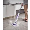 Parný mop Polti Vaporetto SV440 Double / 0,3 l / 1500 W / biela/fialová