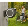 GARDENA nástenný bubon na hadicu Power-Roll XXL / akumulátor / 40 m hadice / 18 V /
            čierny