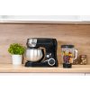 Multifunkční kuchyňský robot BestBerg BBR-1900B / 1900 W / 5 l / 12 rychlostí / černá