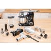 Multifunkční kuchyňský robot BestBerg BBR-1900B / 1900 W / 5 l / 12 rychlostí / černá