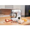 Multifunkční kuchyňský robot BestBerg BBR-1900S / 1900 W / 5 l / 12 rychlostí / stříbrná
