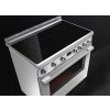 60 cm Induction hob Multizone Linea silv