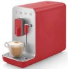 Smeg 50´s Retro Style Automatický kávovar BCC02RDMEU / 1,4 l / 1350 W / 19 bar / matná červená/strieborná
