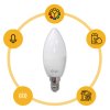 Inteligentná LED žiarovka Konyks Antalya E14 Max Easy / Wi-Fi / Bluetooth / 5 W