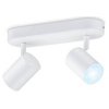 Inteligentné bodové svietidlo WiZ Imageo Tunable White / GU10 / 2x 5 W / biele