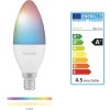 Inteligentná LED žiarovka Hombli Smart Bulbs RGB+CCT HBPP-0106 / E14 / 2 ks / viacfarebná