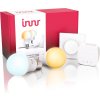 Startovací sada Innr s Bridge + 2x žárovka Comfort + Smart Button UK