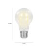 Hombli Smart Bulb Filament LED žiarovka HBPP-0103 / Wi-Fi / E27 / 2 ks / teplá biela